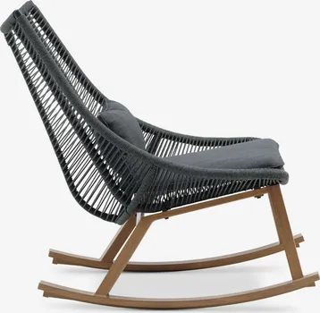 JYSK STOLICA ZA LJULJANJE DANNEMARE SIVA (4 / 7)