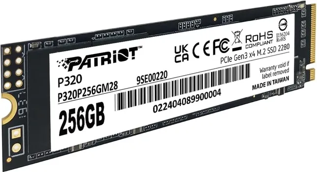 PATRIOT P320 256GB / SSD M.2 2280 PCIE (2 / 4)