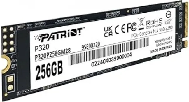 PATRIOT P320 256GB / SSD M.2 2280 PCIE