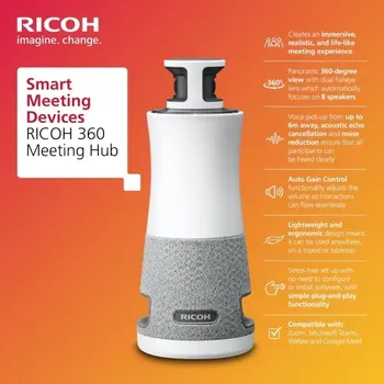 RICOH CONFERENCE SYSTEM 360 MEETING HUB CONFERENCE SYSTEM 360 MEETING HUB (2 / 9)