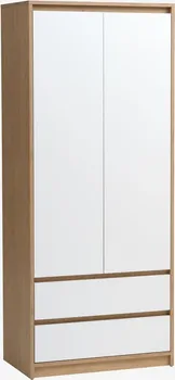 JYSK ORMAR BILLUND 80X193 BIJELA/HRAST