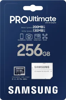 SAMSUNG PRO ULTIMATE 256GB / MICROSDXC / UHS-I (7 / 9)