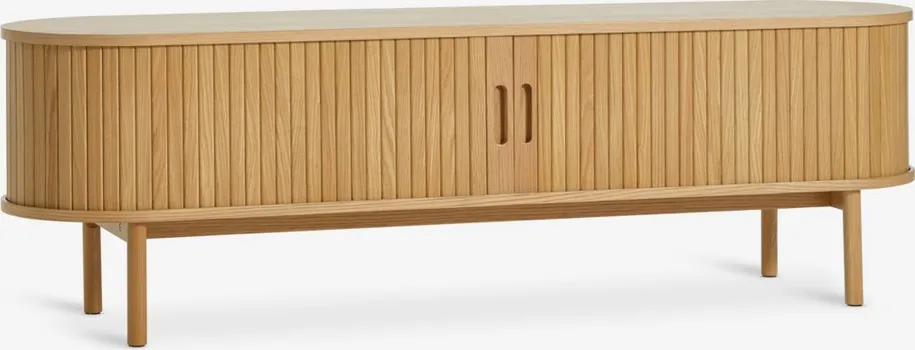 JYSK TV-STALAK LYNGVIG 160CM 2 ROLO VRATA NATUR HRAST (1 / 8)