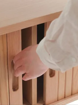 JYSK TV-STALAK LYNGVIG 160CM 2 ROLO VRATA NATUR HRAST (3 / 8)