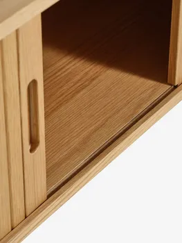 JYSK TV-STALAK LYNGVIG 160CM 2 ROLO VRATA NATUR HRAST (4 / 8)