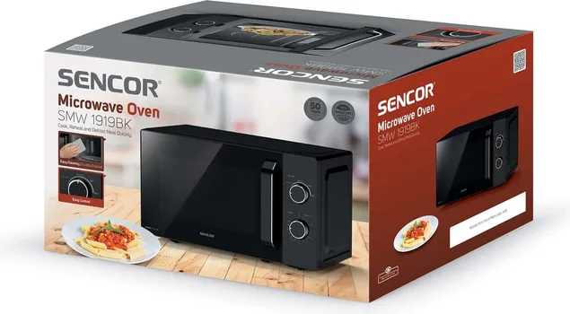 SENCOR MIKROVALNA PEĆNICA SMW 1919BK, 700 W, 20 L (3 / 3)