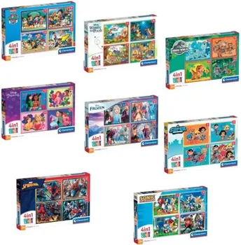CLEMENTONI CL PUZZLE 4U1 ASST (1 / 1)
