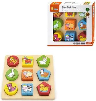 DRVENE PUZZLE 18 DIJELOVA - FARMA (1 / 1)