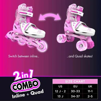 NEON COMBO ROLERI 34-37 ROZI (3 / 4)