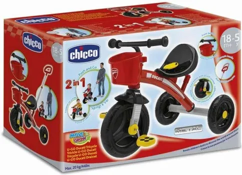 CHICCO TRICIKL U-GO DUCATI, 18M+ (1 / 1)