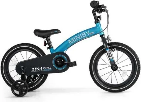 BICIKL-BALANS 3U1 14 MINIBY KIDS PLAVI CB-001 673351 (1 / 1)