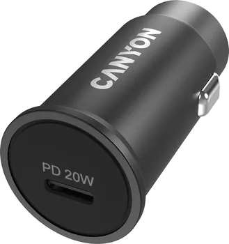 CANYON CAR CHARGER C-20 PD 20W USB-C BLACK (3 / 5)