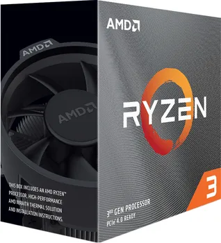 AMD CPU DESKTOP RYZEN 3 4C/8T 3100(3.9GHZ,18MB,65W (1 / 2)