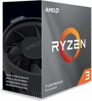 AMD CPU DESKTOP RYZEN 3 4C/8T 3100(3.9GHZ,18MB,65W (4 / 4)