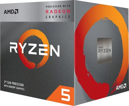 AMD CPU DESKTOP RYZEN 5 4C/8T 3400G (4.2GHZ,6MB,65 (2 / 2)