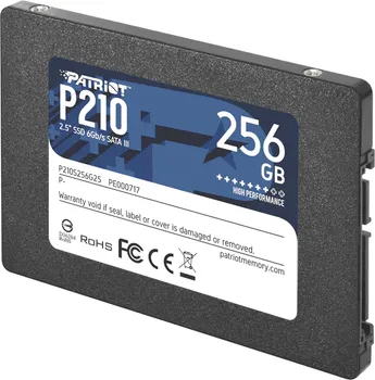 PATRIOT 256GB / SSD 2.5 / SATA III P210 UP TO R/W: 500/400MB/S (1 / 1)