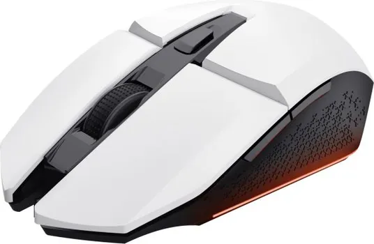 TRUST GXT109B FELOX GAMINIG MIŠ BEŽIČNI BIJELI POVEZIVANJE : BEŽIČNO (2.4 GHZ USB PRIJEMNIK), PUNJIVA BATERIJA REZOLUCIJA : PODESIVA, 800–4800 DPI SENZOR : OPTIČKI BROJ TIPKI : 6 (7 / 31)