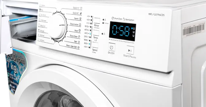 VIVAX WFL-120716CDS [7KG / 1200 RPM / 16 PROGRAMS / SLIM MODEL] (11 / 14)