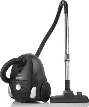 GORENJE USISIVAČ VC1611CXBK SA VREĆICOM 1600 W NASTAVAK 2U1 CRNI (1 / 8)