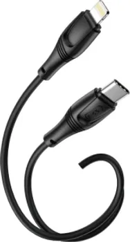 XO NB-Q239A PD TYPE-C TO LIGHTINING 27W CABLE 1M BLACK (1 / 1)