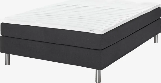 JYSK BOXSPRING KREVET 140X200CM TYSSA PC60 CRNA-08 PU (1 / 3)