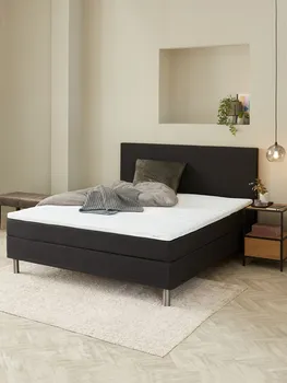 JYSK BOXSPRING KREVET 140X200CM TYSSA PC60 CRNA-08 PU (2 / 3)
