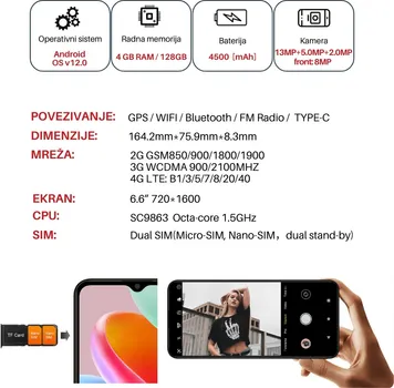 KXD A09 4GB / 128GB (3 / 3)