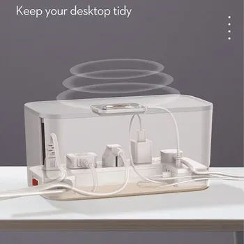 MOYE VOLTAIC POWER STRIP WITH WIRELESS CHARGING 16A/4000W/5 USB/5 SOCKETS (3 / 3)