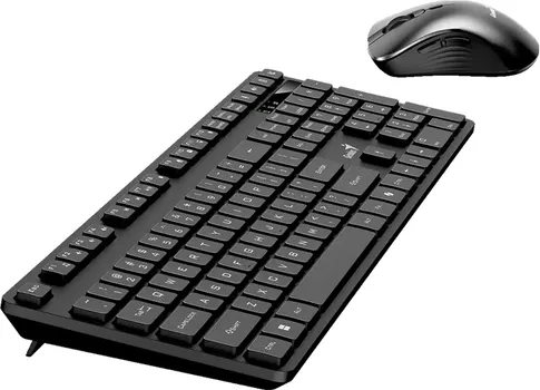 GENIUS KM-8216S WIRELESS KOMPLET, SLOVNI RASPORED EN (US), MEMBRANSKI TASTERI - TIHI, SENZOR MIŠA - OPTIČKI, REZOLUCIJA 1.600DPI, PRIL (2 / 3)