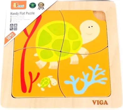 VIGA DRVENE PUZZLE KORNJAČA 50143 (1 / 1)