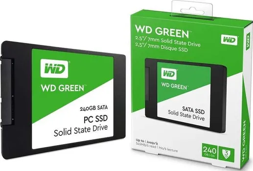WESTERN DIGITAL GREEN 240GB / SSD 2.5 / SATA III 6GB/S / READ UP TO 545 MB/S (2 / 2)