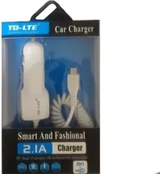 AUTO PUNJAC TD-C32 2.1A MICRO USB VOLTAŽA 5V, PRIKLJUČCI MICRO USB, MOGUĆNOST PUNJENJA PREKO USB PORTA, PUNJENJE DVA UREĐAJA ISTOVREMENO (1 / 1)