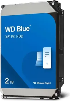 WESTERN DIGITAL BLUE 2TB / HDD 3.5 / SATA III / 256MB CACHE / 7200 RPM WD20EZBX (5 / 5)