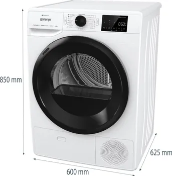 GORENJE DPNE83/GNLWIFI [8KG / A+++ / 16 PROGRAMS / 600X850X625MM / 65DB / 47.3KG] (8 / 10)