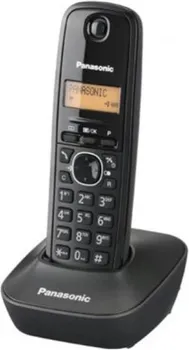 PANASONIC FIKSNI TELEFON DECT KX-TG1612FXH CRNI