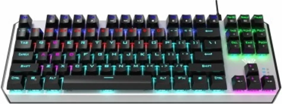 AULA AEGIS GAMING GAMING MEHANIČKA, ŽIČANA SA DUŽINOM KABLA 1.6M, TIP PREKIDAČA: CRVENI, POVEZIVANJE USB, BROJ TIPKI NA TASTATURI 87 (3 / 3)