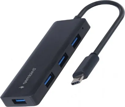 GEMBIRD USB HUB 4-PORT USB 3.1 (GEN 1) TYPE-C HUB, UHB-CM-U3P4-02 (1 / 3)