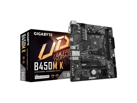 GIGABYTE MB B450M K G20AM4 2XDDR4 UP TO 64GB/3600MHZ1XM.2,4XSATA,2XPS/2,6XUSB,HDMI (5 / 5)