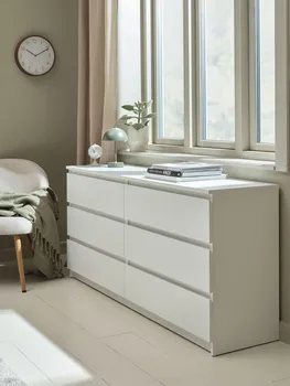 JYSK KOMODA TANGE 3+3 LADICE BIJELA (2 / 6)