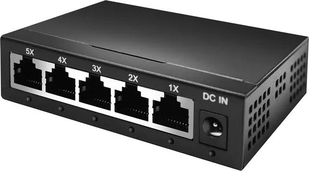 AMIKO HOME SWITCH NS-205G 5-PORTNI (1 / 1)