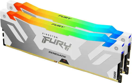 KINGSTON DIMM DDR5 64GB / 6400MT/S FURY RENEGADE WHITE EDITION RGB (1 / 13)