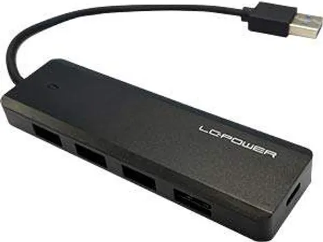 LC POWER 5IN1 HUB2X USB-A, 2X USB-C,1X USB-C FOR PSU (1 / 2)