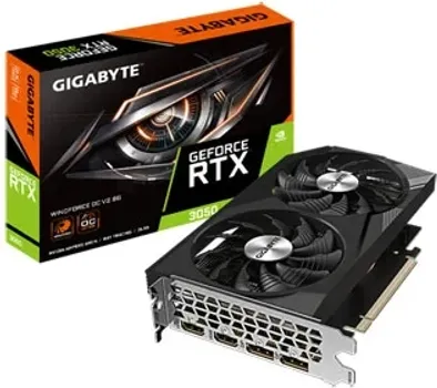GIGABYTE RTX 3050 WINDFORCE 6GB GDDR6, 96BIT2X DP, 2X HDMI (2 / 3)