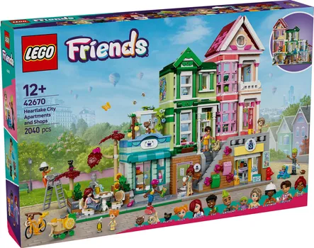 LEGO FRIENDS FRIENDS STANOVI I TRGOVINE U HEARTLAKEU 42670 (1 / 17)