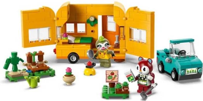 LEGO ANIMAL CROSSING LEIF S KAMP-KUĆICOM I PRODAVAONICOM BILJAKA 77054 (2 / 15)