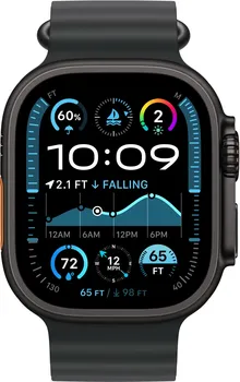 APPLE WATCH 49MM BAND BLACK OCEAN BAND [SMARTWATCH / ELASTOMER / TITANIUM] (3 / 3)