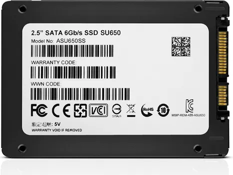 ADATA SU650 480GB / SSD 2.5 / SATA III / 3D NAND (3 / 7)