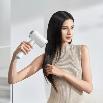 XIAOMI HIGH-SPEED IONIC HAIR DRYER EU SNAGA 1600 W, BRZINA OD 110.000 OKRETAJA U MINUTI, PROTOK ZRAKA OD 62 M/S, 4 RAZINE TEMPERATURE, DUŽINA KABLA 1.7M (3 / 13)