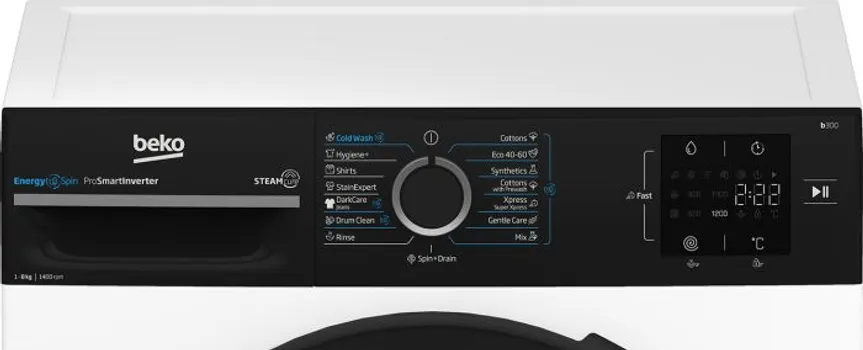 BEKO BM3WFSU38413WPBB [8kg max / 1400 RPM] (4 / 5)