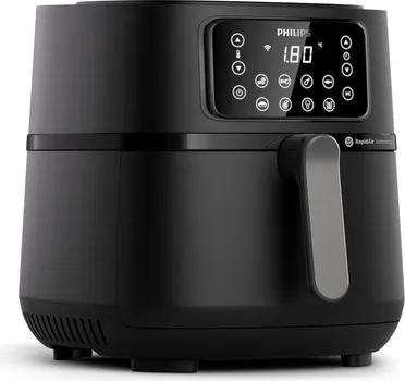 PHILIPS HD9285/93 AIRFRYER FRITEZA NA VRUĆ VAZDUH │ KAPACITET: 7,2L │ KAPACITET HRANE: 1,4KG │ TEHNOLOGIJA: RAPID AIR │ PROGRAMI: 16 │ FUNKCIJE: PRŽENJE, PEČENJE, GRILOVANJE, ČUVANJE TOPLOTE, DEHIDRATACIJA │ TEMPERATURA: 40-200°C │ SNAGA: 2000W